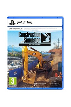 Construction Simulator Day 1 Edition PS5 Très bon état Microids reconditionné disponible sur Darty | Dero