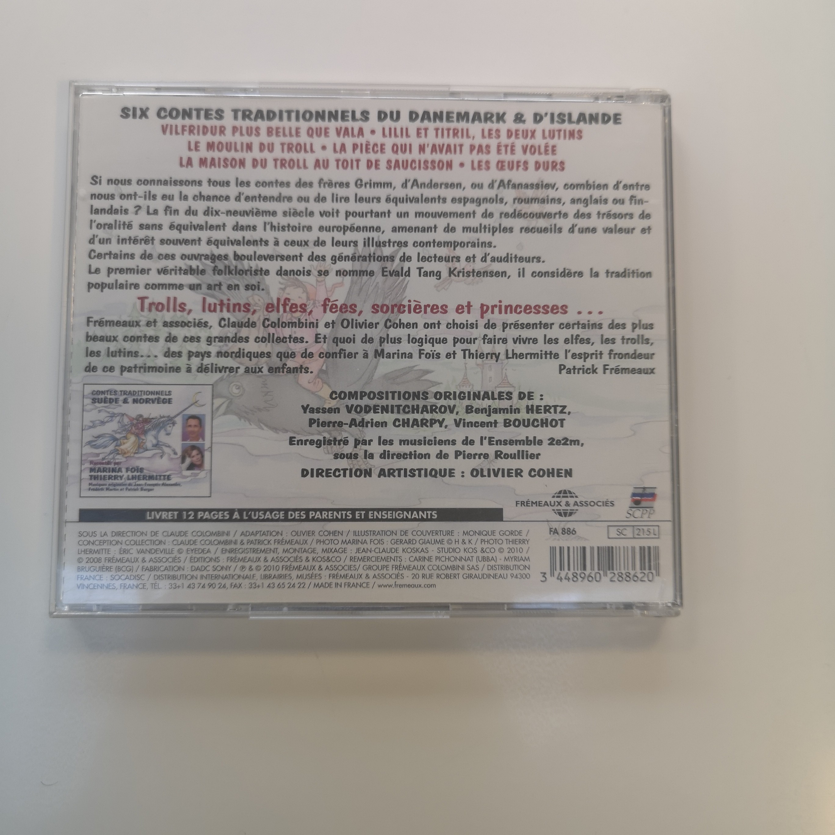 Voir photo 2 de Contes traditionnels Danemark et Islande - Cd - Marina Foïs, Thierry Lhermitte Contes traditionnels Danemark et Islande - Cd - Marina Foïs, Thierry Lhermitte Très bon état reconditionné photo 2