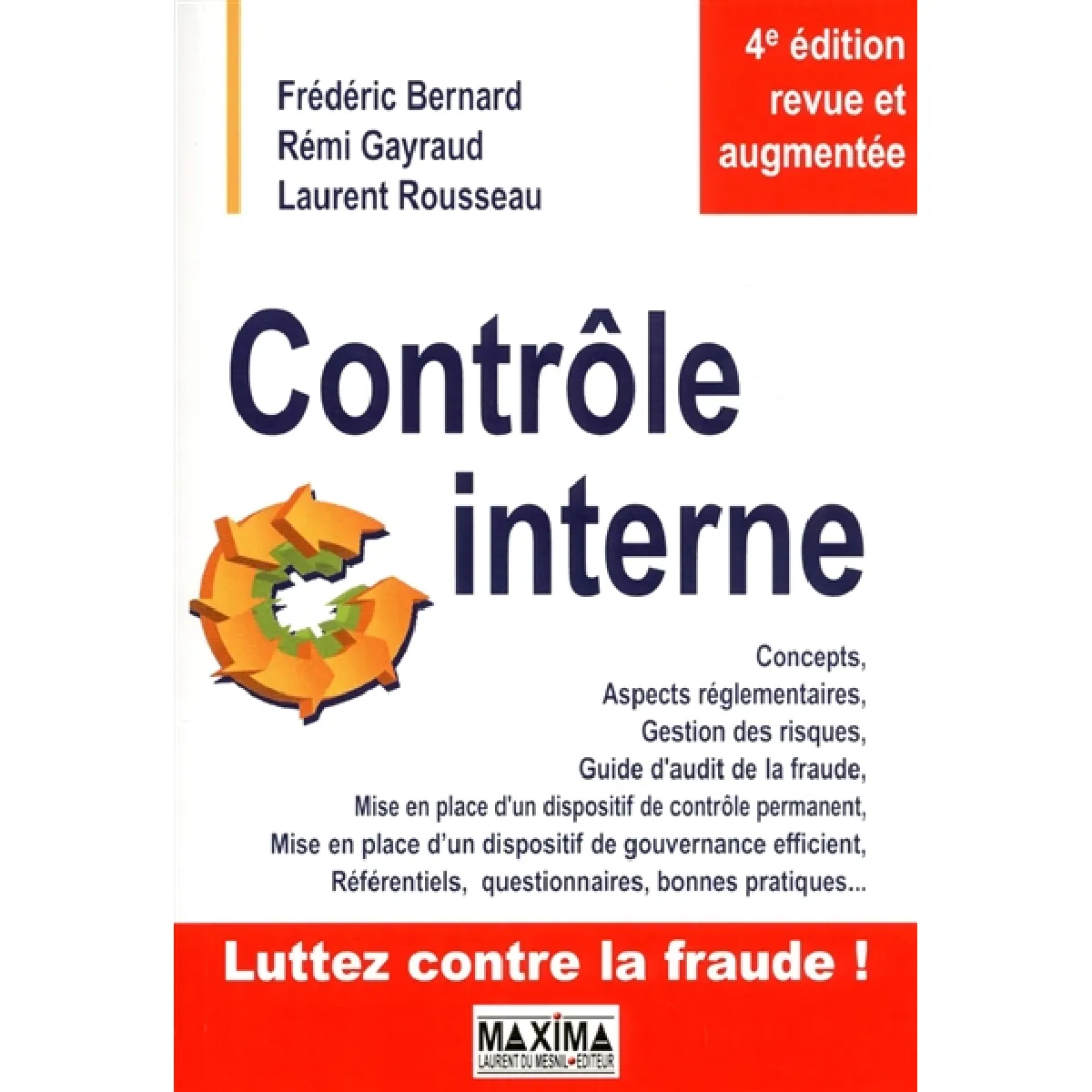 Acheter Contrôle interne : concepts, aspects réglementaires, gestion des risques, guide d'audit de la fraude, mise en place d'un dispositif de contrôle permanent, mise en place d'un dispositif de gouvernance efficient, référentiels, questionnaires, bonnes pratiques... État correct - 24,37 € Contrôle interne : concepts, aspects réglementaires, gestion des risques, guide d'audit de la fraude, mise en place d'un dispositif de contrôle permanent, mise en place d'un dispositif de gouvernance efficient, référentiels, questionnaires, bonnes pratiques... État correct N/A (Il ne s'agit pas d'une marque reconditionné disponible sur Rue du Commerce Seconde Vie