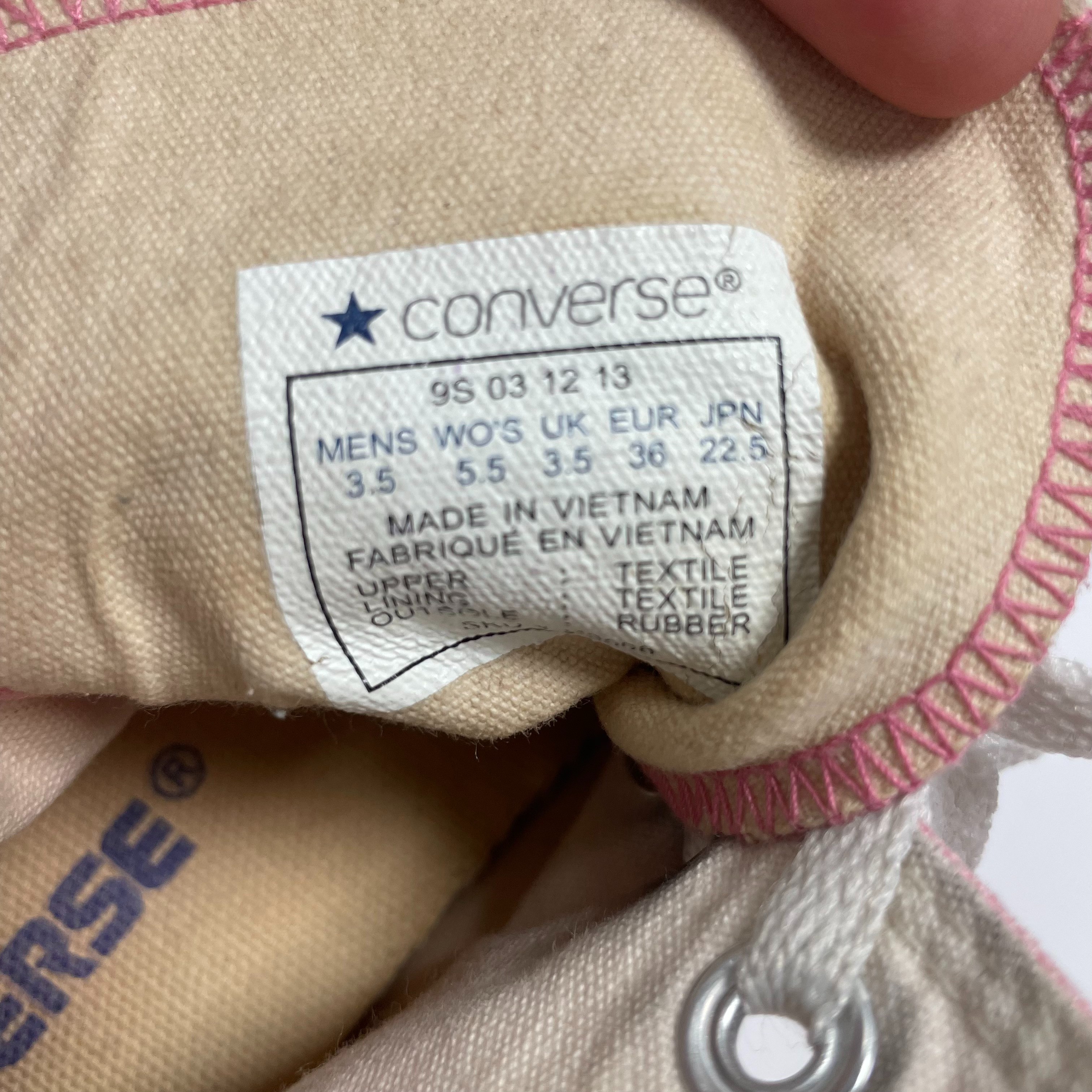 Voir photo 10 de Converse All Star montantes rose 36 femme vintage baskets sneakers casual Converse All Star montantes rose 36 femme vintage baskets sneakers casual Bon état reconditionné photo 10