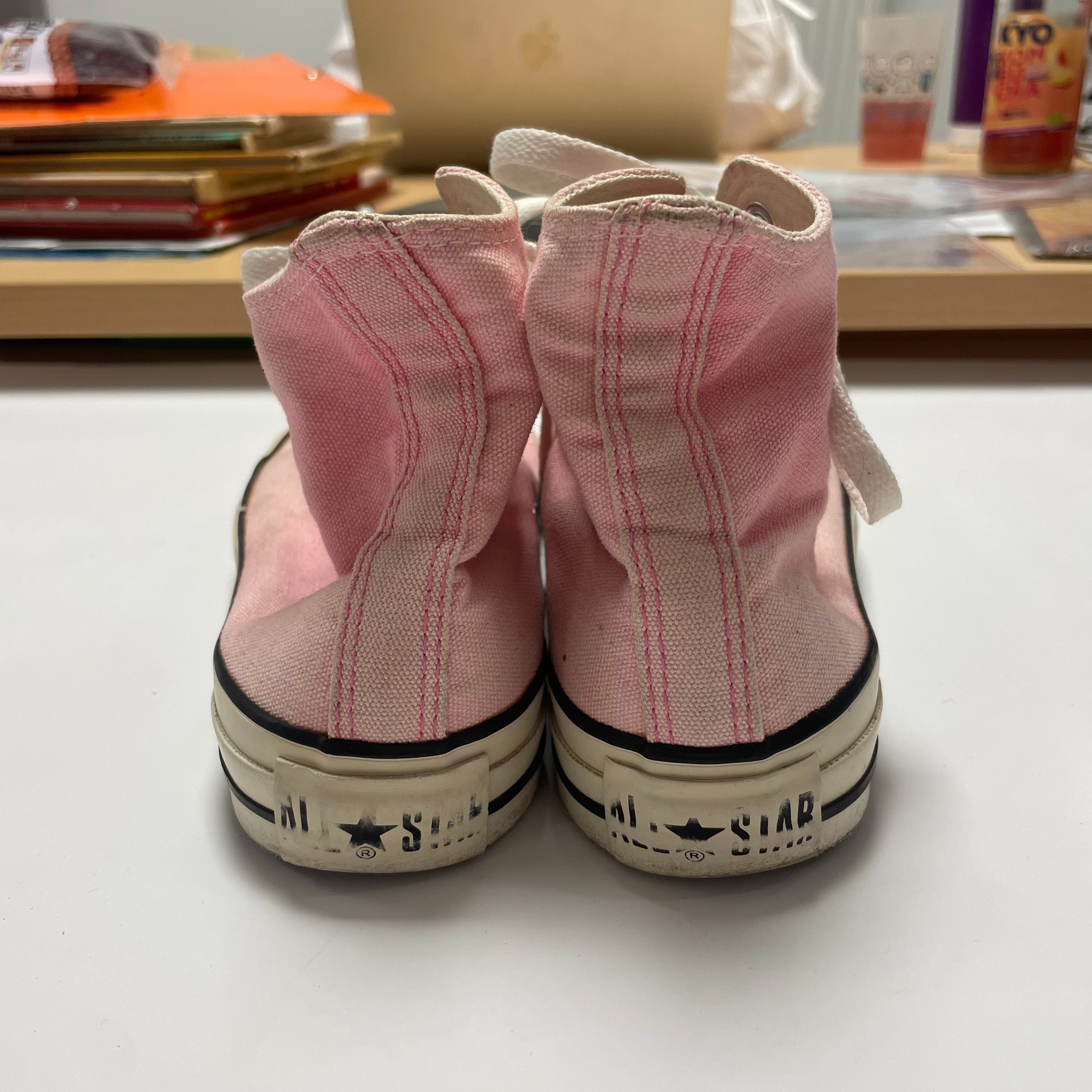 Voir photo 2 de Converse All Star montantes rose 36 femme vintage baskets sneakers casual Converse All Star montantes rose 36 femme vintage baskets sneakers casual Bon état reconditionné photo 2