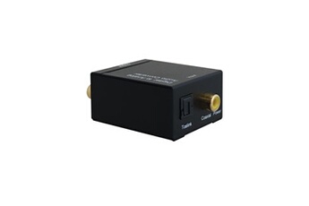 CONVERTISSEUR AUDIO NUMERIQUE VERS ANALOGIQUE 192 KHZ NOIR Bon état N/A reconditionné disponible sur Darty | Dero