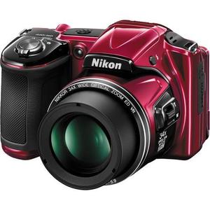 CoolPix L830 - Rouge/Noir + Nikon Wide Optical Zoom ED Nikkor 4.0-136mm f/3-5.9 VR f/3-5.9 État correct - 208,00 € CoolPix L830 - Rouge/Noir + Nikon Wide Optical Zoom ED Nikkor 4.0-136mm f/3-5.9 VR f/3-5.9 État correct Nikon reconditionné disponible sur Backmarket