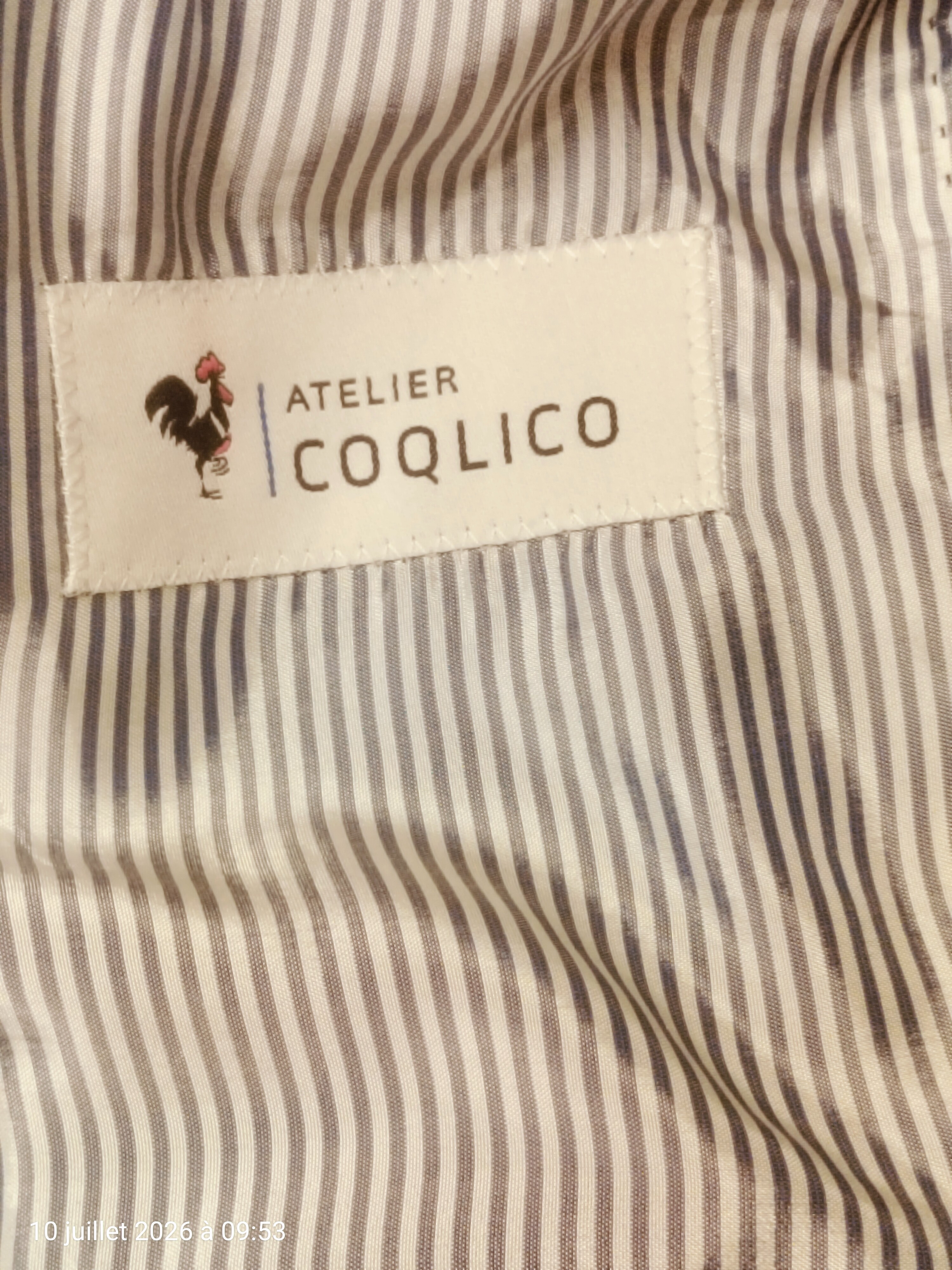 Voir photo 6 de Coqlico costume neuf sans étiquette taille 44 Coqlico costume neuf sans étiquette taille 44 Parfait état reconditionné photo 6