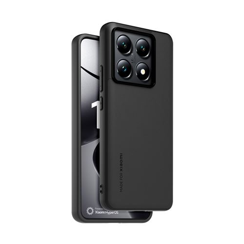 Coque arrière semi-rigide au touché peau Made For Xiaomi pour Xiaomi 14T Noir État correct Xiaomi reconditionné disponible sur Fnac