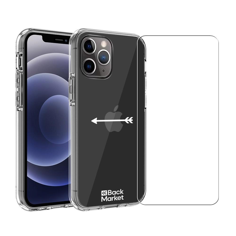Coque Back Market iPhone 11 Pro et écran de protection - Plastique 60% recyclé - Transparent Reconditionné - 18,99 € Coque Back Market iPhone 11 Pro et écran de protection - Plastique 60% recyclé - Transparent Reconditionné Back Market reconditionné disponible sur Backmarket