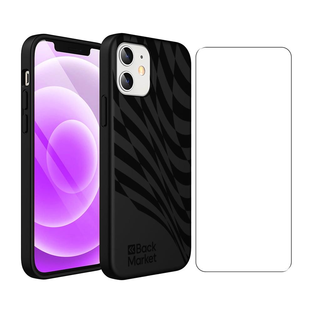 Acheter Coque Back Market iPhone 12 mini et écran de protection - Plastique recyclé - Noir Reconditionné - 17,99 € Coque Back Market iPhone 12 mini et écran de protection - Plastique recyclé - Noir Reconditionné Back Market reconditionné disponible sur Backmarket
