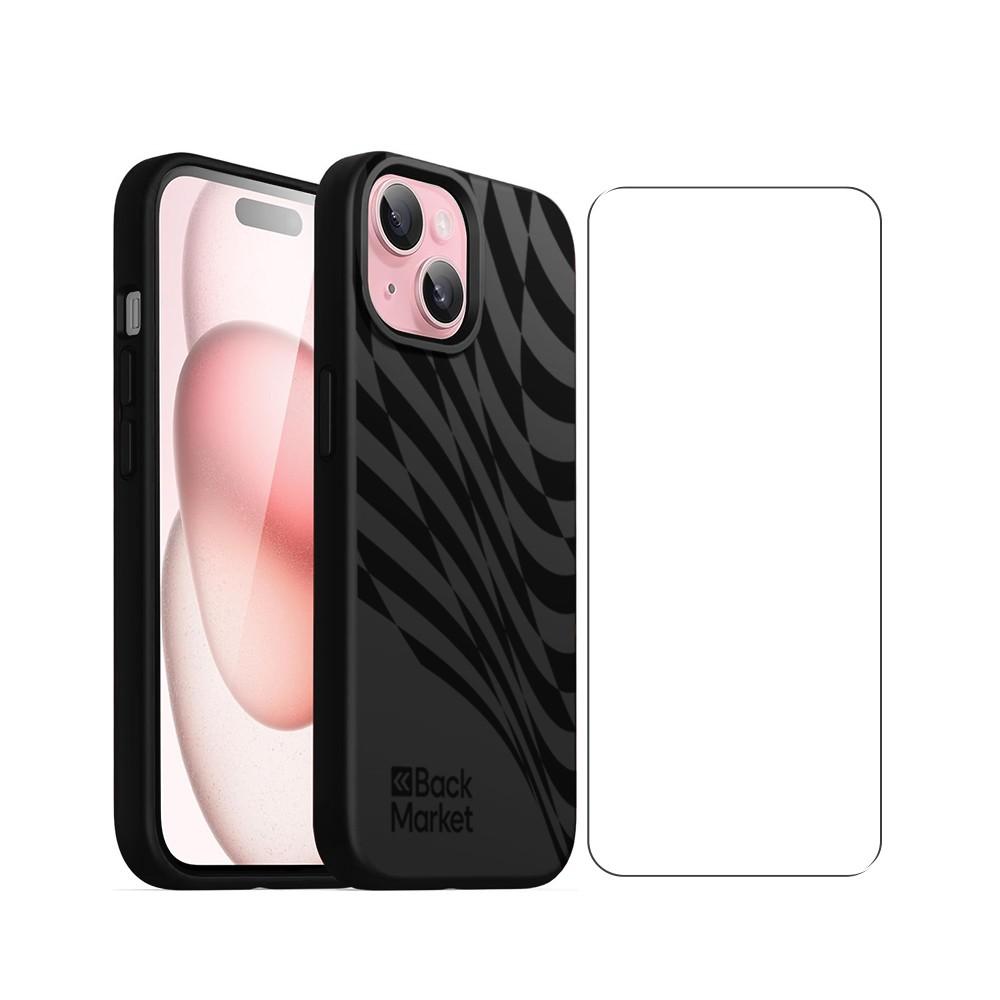 Acheter Coque Back Market iPhone 15 Plus et écran de protection - Plastique recyclé - Noir Reconditionné - 17,99 € Coque Back Market iPhone 15 Plus et écran de protection - Plastique recyclé - Noir Reconditionné Back Market reconditionné disponible sur Backmarket