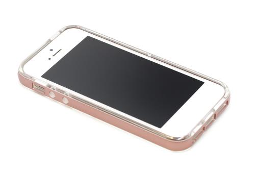 Coque Case Scenario Bumper 3 en 1 pour iPhone 5, 5S et SE Doré, Rose et Blanc État correct Case Scenario reconditionné disponible sur Fnac
