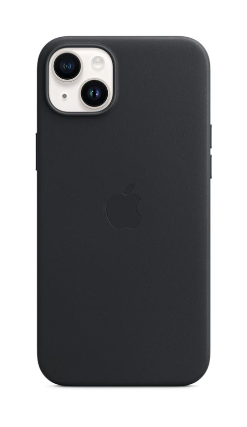 Coque en cuir avec MagSafe pour Apple iPhone 14 Plus Minuit État correct Apple reconditionné disponible sur Fnac