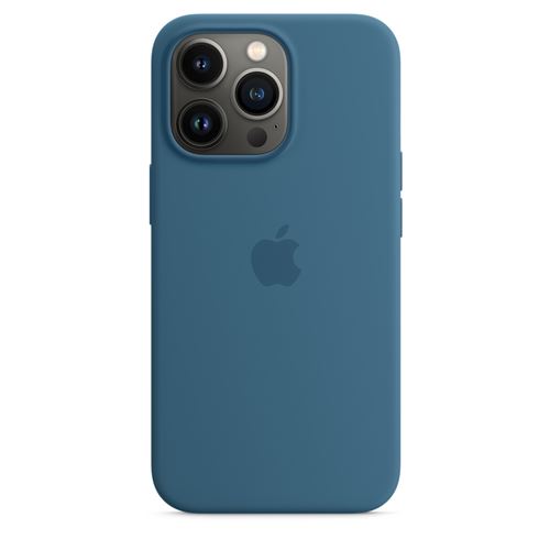 Coque en silicone Apple avec MagSafe pour iPhone 13 Pro - Bleu clair État correct Apple reconditionné disponible sur Fnac