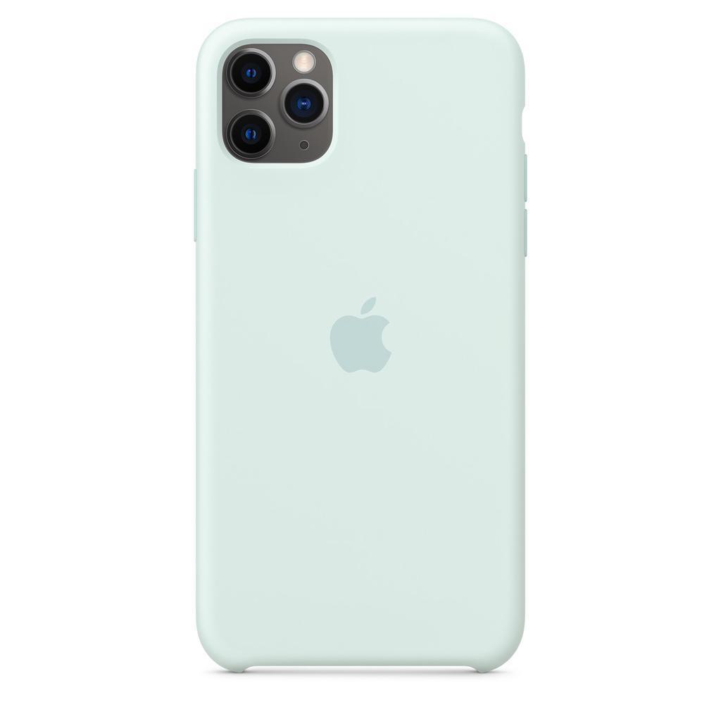 Coque en silicone Apple iPhone 11 Pro Max - Silicone Vert Reconditionné Apple reconditionné disponible sur Backmarket