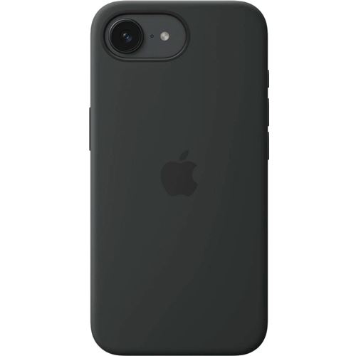 Coque en silicone Apple Noir pour iPhone 16e et 17e État correct Apple reconditionné disponible sur Fnac