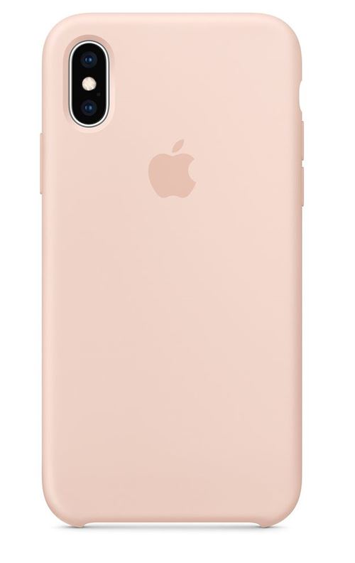 Coque en silicone Apple Rose des sables pour iPhone XS État correct Apple reconditionné disponible sur Fnac | Dero
