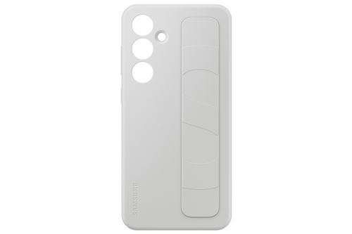 Coque en silicone avec lanière pour Samsung Galaxy S24 FE Gris État correct Samsung reconditionné disponible sur Fnac