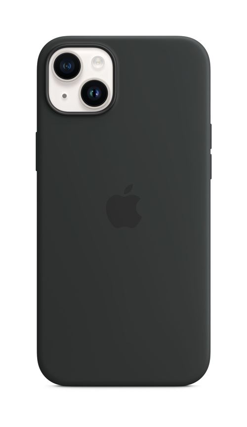 Coque en silicone avec MagSafe pour Apple iPhone 14 Plus Minuit État correct Apple reconditionné disponible sur Fnac