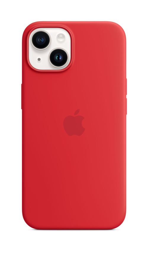 Coque en silicone avec MagSafe pour Apple iPhone 14 (PRODUCT)RED État correct Apple reconditionné disponible sur Fnac | Dero