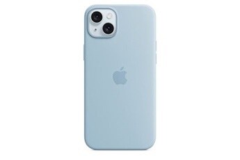 Coque en silicone avec MagSafe pour iPhone 15 Plus - Bleu clair Très bon état Apple reconditionné disponible sur Darty