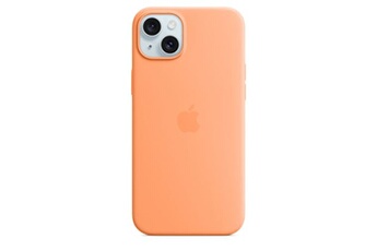 Coque en silicone avec MagSafe pour iPhone 15 Plus - Sorbet a l'orange Très bon état Apple reconditionné disponible sur Darty