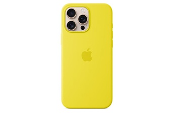 Coque en silicone avec MagSafe pour iPhone 16 Pro Max - Carambole Très bon état Apple reconditionné disponible sur Darty