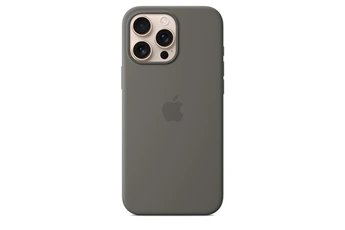 Coque en silicone avec MagSafe pour iPhone 16 Pro Max - Gris minéral Très bon état Apple reconditionné disponible sur Darty