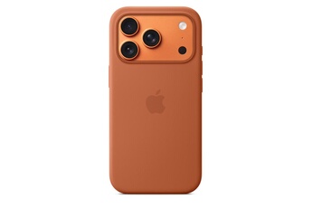 Coque en silicone avec MagSafe pour iPhone 17 Pro - Terracotta Bon état Apple reconditionné disponible sur Darty