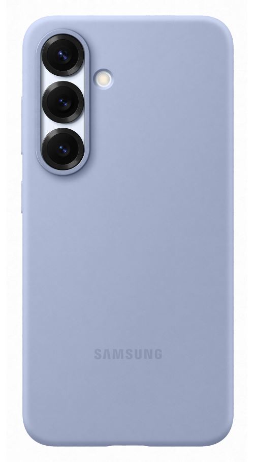 Coque en silicone bleu ciel pour Samsung Galaxy S25 État correct Samsung reconditionné disponible sur Fnac