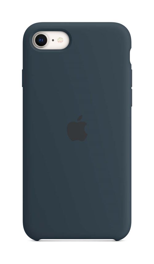 Coque en silicone pour iPhone SE 3ème génération Bleu abysse État correct Apple reconditionné disponible sur Fnac