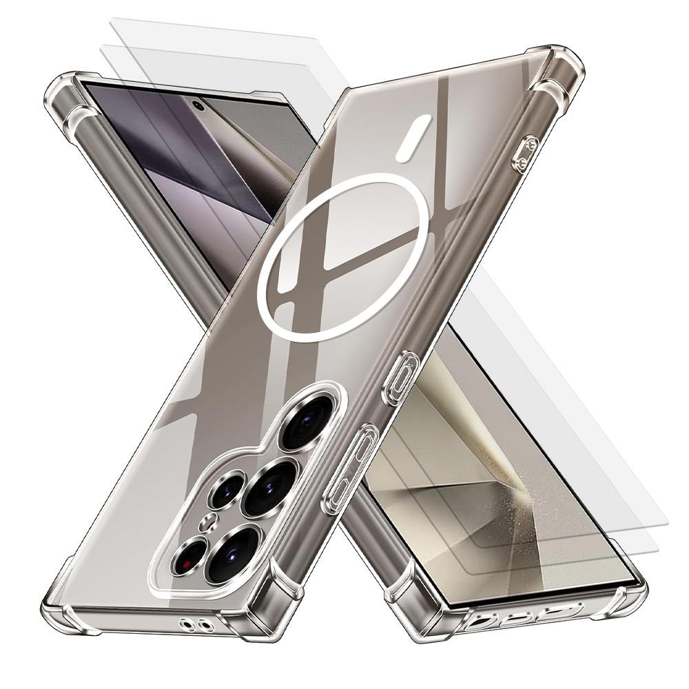 Coque Galaxy S24 Ultra et 2 écrans de protection - TPU - Transparent Reconditionné N/A reconditionné disponible sur Backmarket