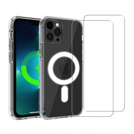Coque iPhone 13 Pro et 2 écrans de protection - TPU - Transparente Reconditionné N/A reconditionné disponible sur Backmarket
