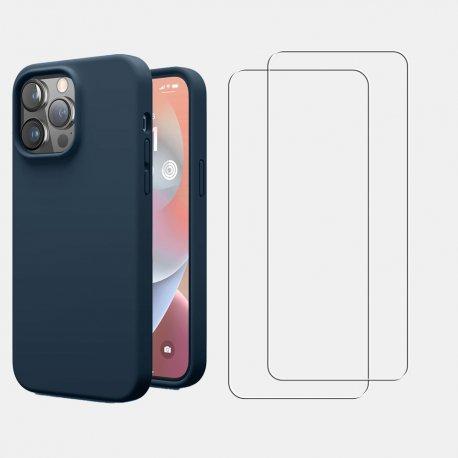 Coque iPhone 14 Pro Max et 2 écrans de protection - TPU - Bleu Reconditionné - 22,99 € Coque iPhone 14 Pro Max et 2 écrans de protection - TPU - Bleu Reconditionné N/A reconditionné disponible sur Backmarket