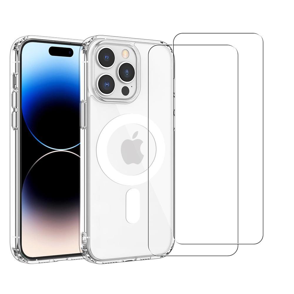 Coque iPhone 15 Pro Max et 2 écrans de protection - TPU - Transparent Reconditionné N/A reconditionné disponible sur Backmarket