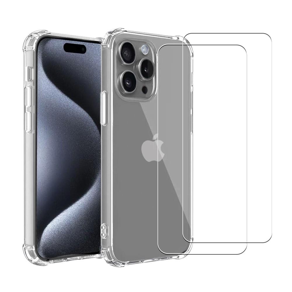 Coque iPhone 16 Pro Max et 2 écrans de protection - TPU - Transparente Reconditionné N/A reconditionné disponible sur Backmarket