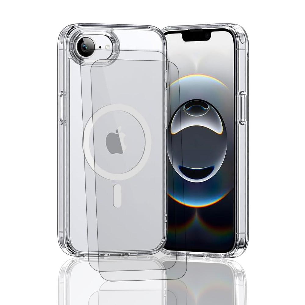 Coque iPhone 16e et 2 écrans de protection - TPU - Transparent Reconditionné N/A reconditionné disponible sur Backmarket