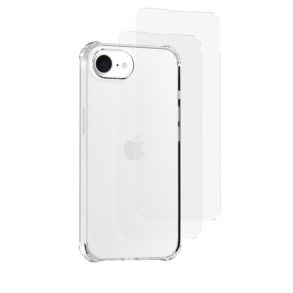 Coque iPhone 16e et 2 écrans de protection - TPU - Transparent Reconditionné - 21,99 € Coque iPhone 16e et 2 écrans de protection - TPU - Transparent Reconditionné N/A reconditionné disponible sur Backmarket