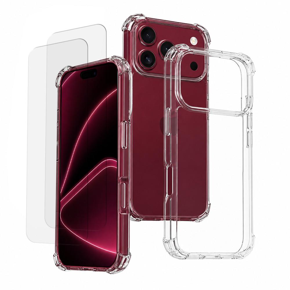 Acheter Coque iPhone 18 Pro Max et 2 écrans de protection - TPU - Transparent Reconditionné - 18,99 € | Dero Coque iPhone 18 Pro Max et 2 écrans de protection - TPU - Transparent Reconditionné N/A reconditionné disponible sur Backmarket | Dero