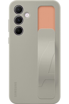 Coque Silicone avec laniere pour Galaxy A55 5G Gris Bon état Samsung reconditionné disponible sur Darty