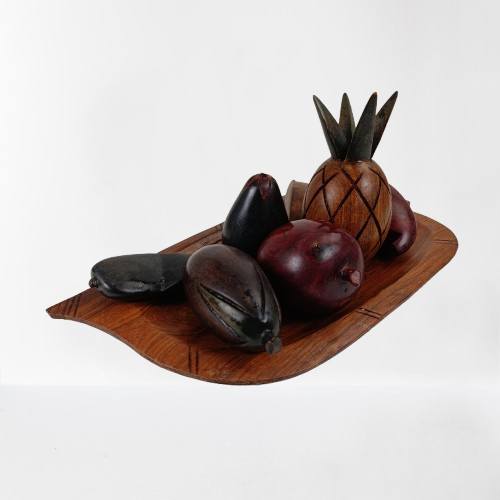 Voir photo 2 de Corbeille de fruits décorative en bois Corbeille de fruits décorative en bois Très bon état reconditionné photo 2