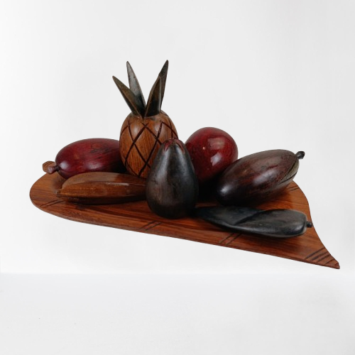 Voir photo 4 de Corbeille de fruits décorative en bois Corbeille de fruits décorative en bois Très bon état reconditionné photo 4