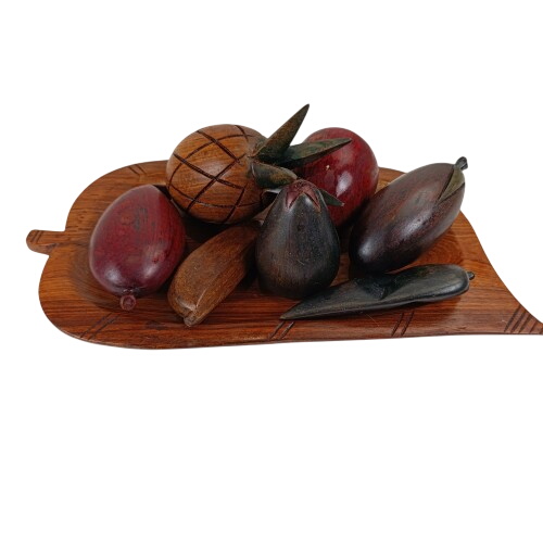 Corbeille de fruits décorative en bois Très bon état - 20,00 € Corbeille de fruits décorative en bois Très bon état reconditionné disponible sur Label Emmaüs
