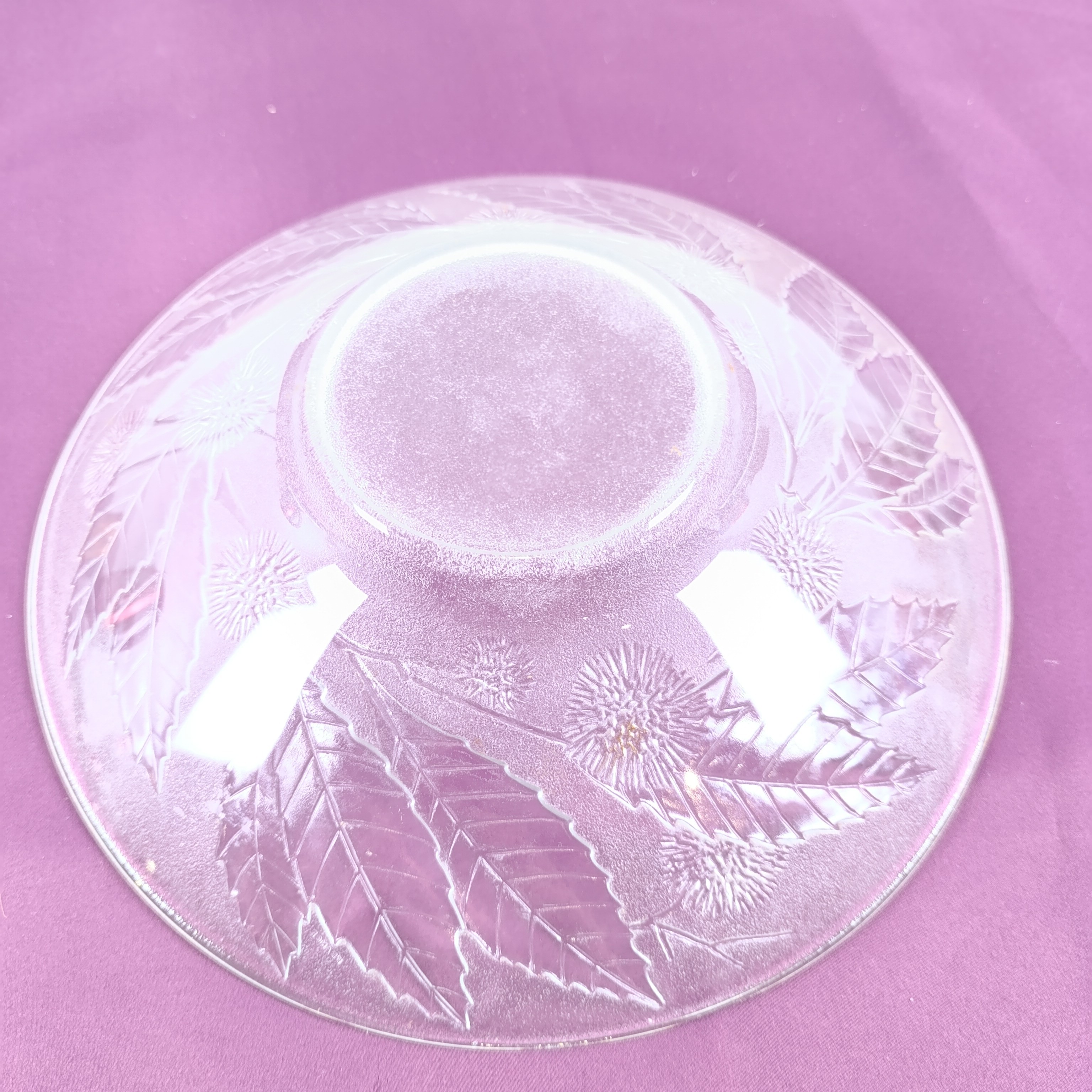 Voir photo 2 de Corbeille en verre Corbeille en verre Très bon état reconditionné photo 2