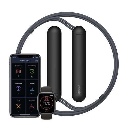 Corde à sauter Connectée Tangram Smartrope Rookie Noir État correct reconditionné disponible sur Fnac