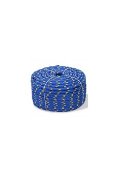 Corde de Bateau Polypropylène 8 mm 100 m Bleu Gréement Ligne de Quai Bon état - 16,91 € Corde de Bateau Polypropylène 8 mm 100 m Bleu Gréement Ligne de Quai Bon état VidaXL reconditionné disponible sur Darty