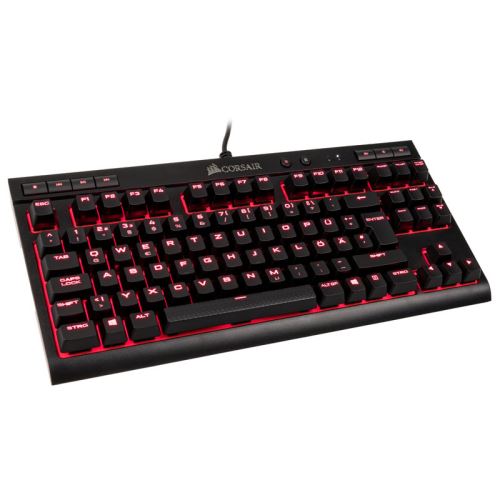 CORSAIR Gaming K63 Compact Mechanical - Clavier - rétro-éclairé - USB - Allemand - commutateur : CHERRY MX Red État correct Corsair reconditionné disponible sur Fnac