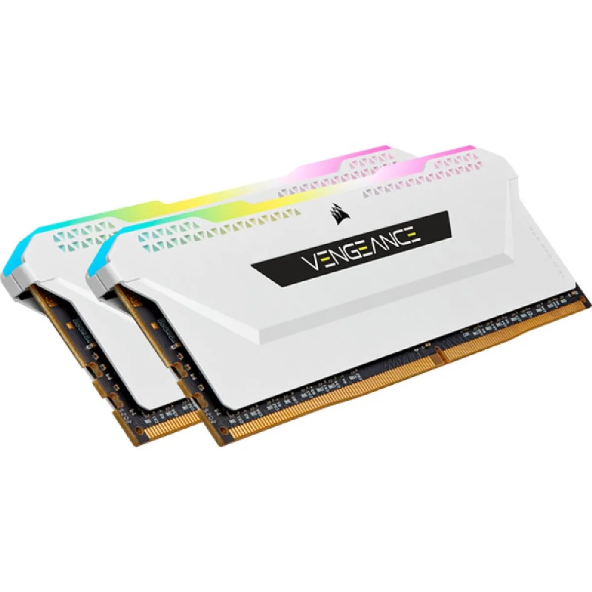 Corsair Vengeance RGB PRO SL Series 16 Go (2 x 8 Go) DDR4 3600 MHz CL18 - Blanc Reconditionné - 189,00 € Corsair Vengeance RGB PRO SL Series 16 Go (2 x 8 Go) DDR4 3600 MHz CL18 - Blanc Reconditionné Corsair reconditionné disponible sur Rue du Commerce Seconde Vie