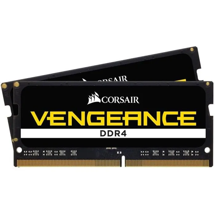 CORSAIR Vengeance SO-DIMM DDR4 32 Go (2 x 16 Go) 3200 MHz CL22 Reconditionné - 281,42 € CORSAIR Vengeance SO-DIMM DDR4 32 Go (2 x 16 Go) 3200 MHz CL22 Reconditionné Corsair reconditionné disponible sur Cdiscount Seconde Vie