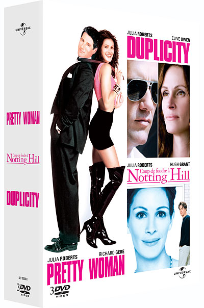 Coup de foudre à Notting Hill - Duplicity - Pretty Woman - Coffret État correct reconditionné disponible sur Fnac
