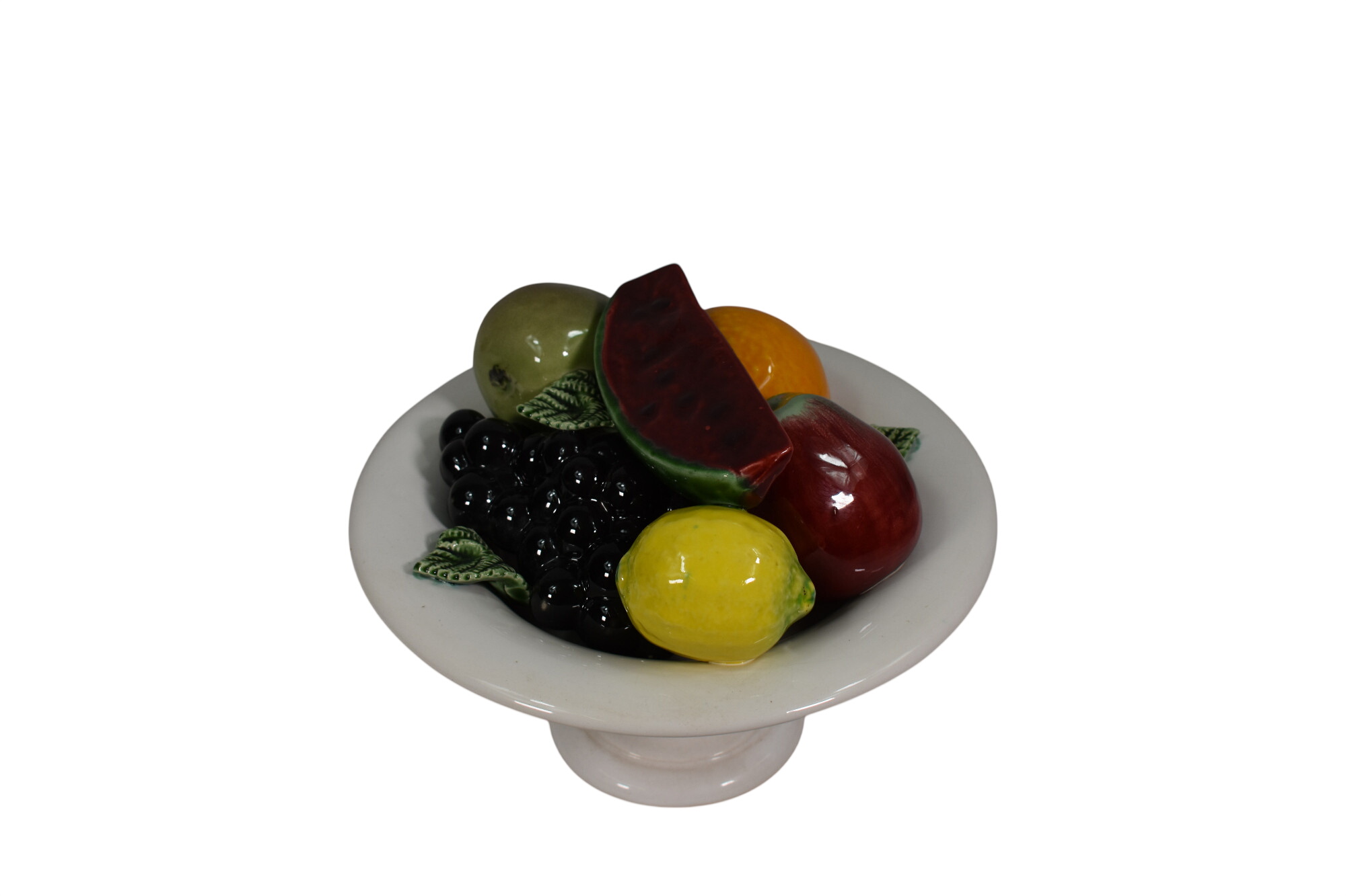Acheter Coupelle de fruits barbotine Portugal Très bon état - 40,00 € Coupelle de fruits barbotine Portugal Très bon état reconditionné disponible sur Label Emmaüs