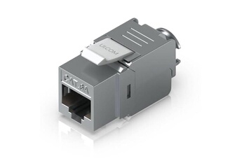 Coupleur réseau UACC-KEYSTONE-COUPLER-C6A Blanc Catégorie 6A Bon état Ubiquiti reconditionné disponible sur Darty