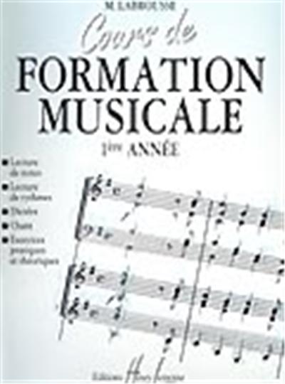 COURS DE FORMATION MUSICALE VOL 1 État correct reconditionné disponible sur Fnac